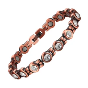 Magnetic Copper Bracelet for women, Magnetic Therapy Bracelets & Jewelry