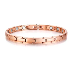 Women's Magnetic Bracelet Rose Gold, Magnetic Therapy Bracelets & Jewelry